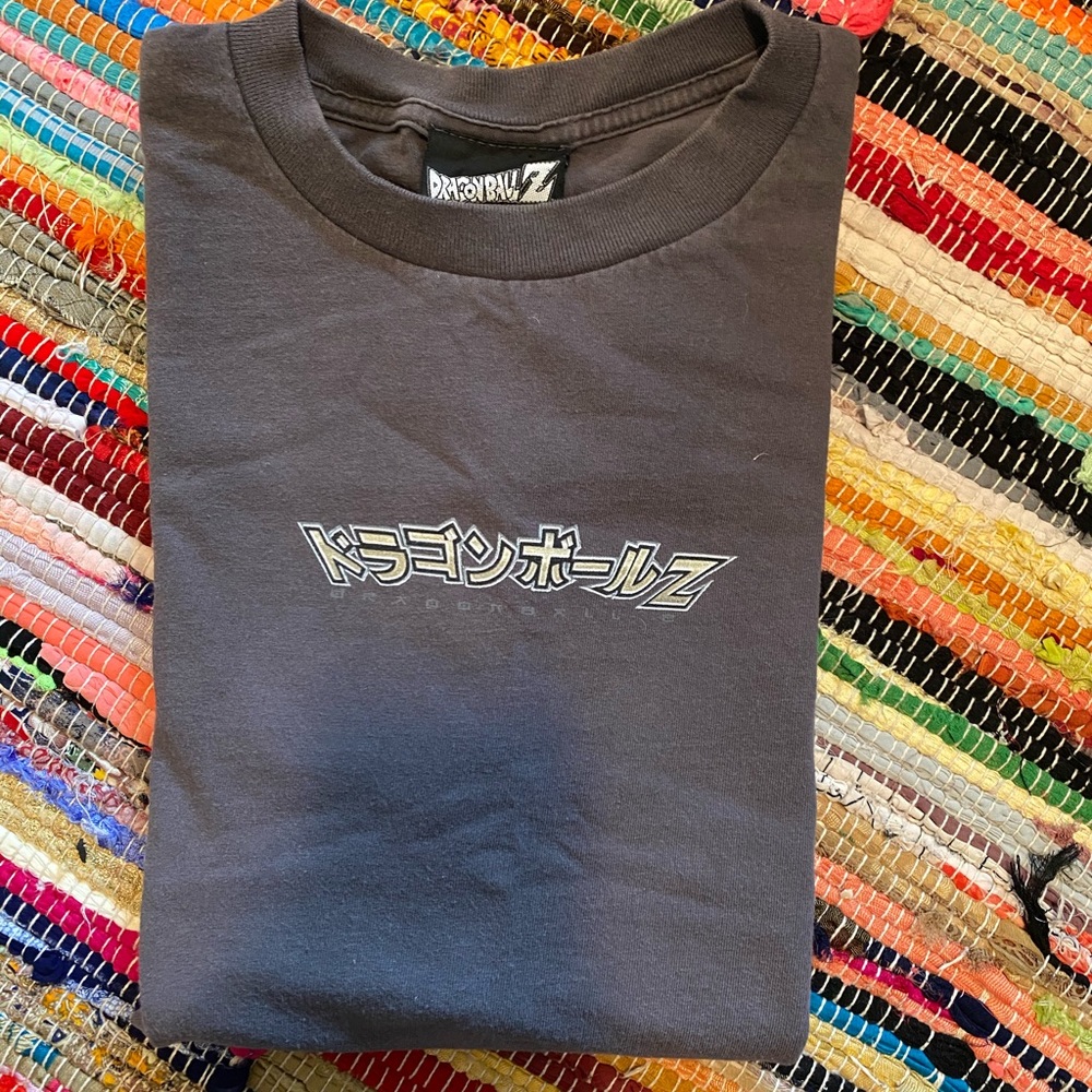 Vintage Dragon Ball Z 1998 Ash Grey Tee